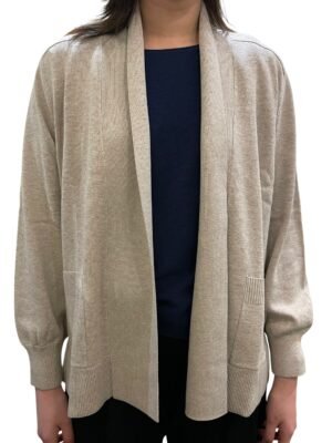 Sand  Long Cardigan