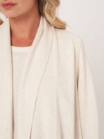 Cream Open Cardigan