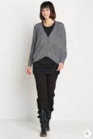 Asphalt Hip Cardigan